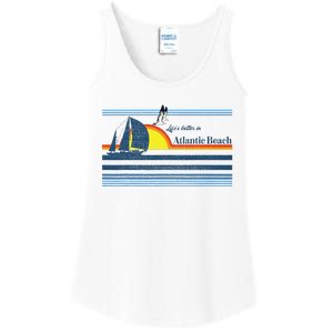 Atlantic Beach Nc North Carolina Gift Beach Ladies Essential Tank