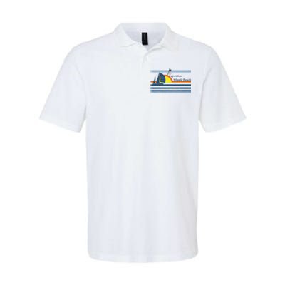 Atlantic Beach Nc North Carolina Gift Beach Softstyle Adult Sport Polo