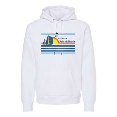 Atlantic Beach Nc North Carolina Gift Beach Premium Hoodie