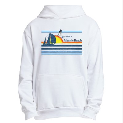 Atlantic Beach Nc North Carolina Gift Beach Urban Pullover Hoodie