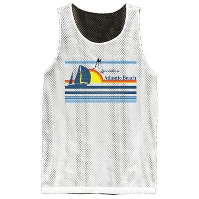 Atlantic Beach Nc North Carolina Gift Beach Mesh Reversible Basketball Jersey Tank