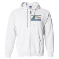 Atlantic Beach Nc North Carolina Gift Beach Full Zip Hoodie