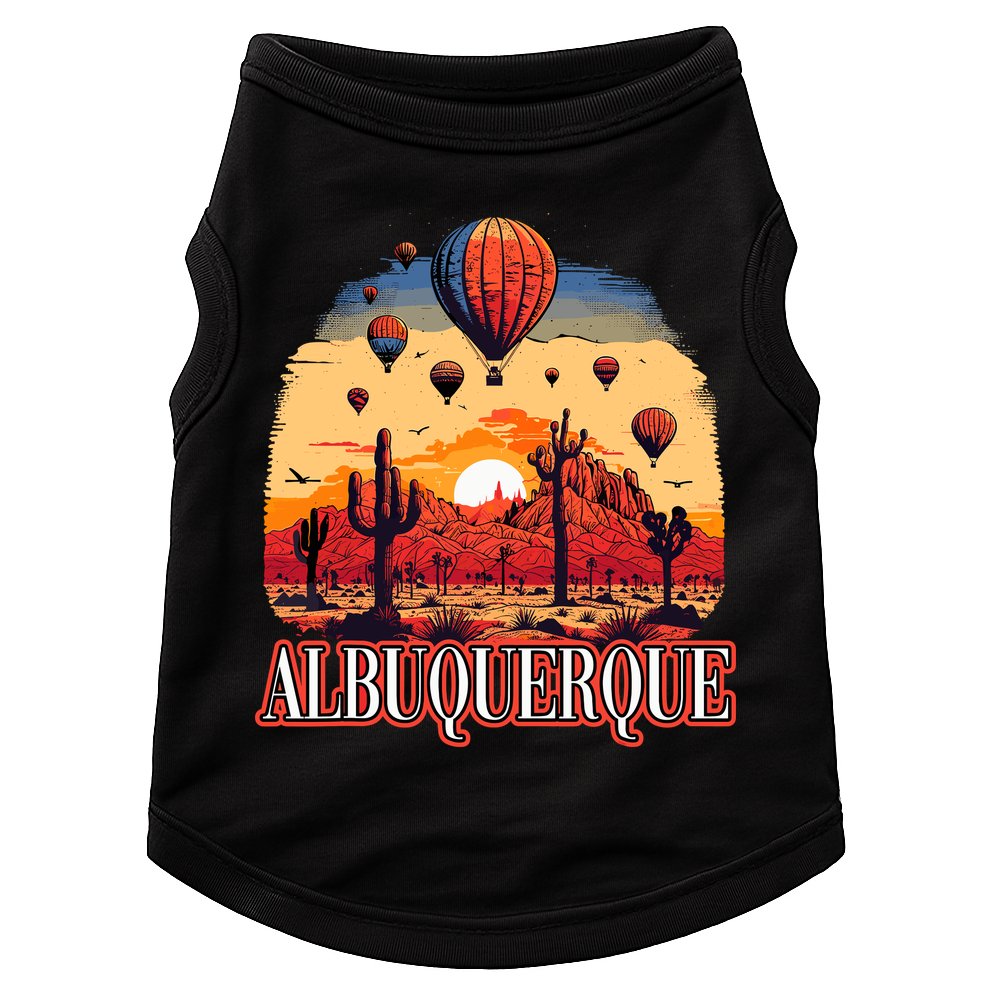 Albuquerque Balloon New Mexico Hot Air Balloon Doggie Tank