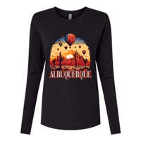 Albuquerque Balloon New Mexico Hot Air Balloon Womens Cotton Relaxed Long Sleeve T-Shirt