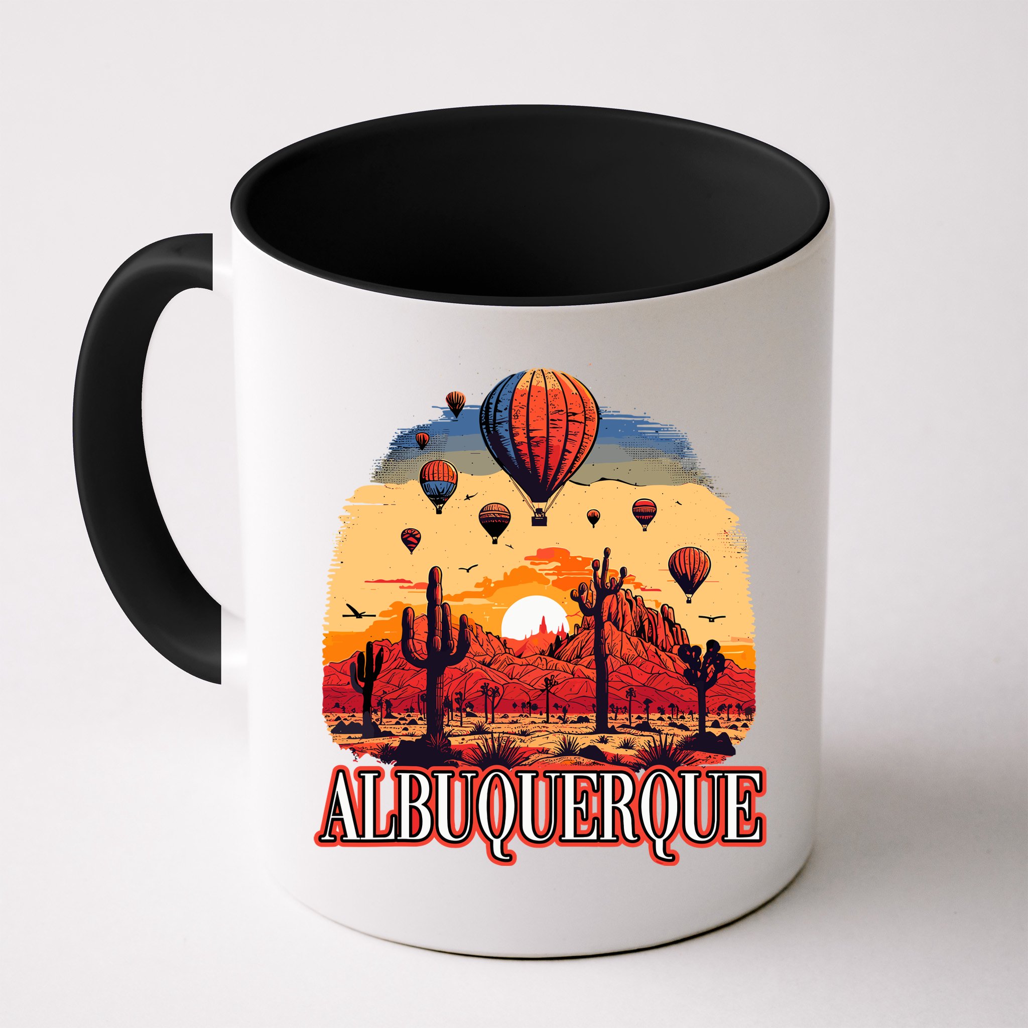 Albuquerque Balloon New Mexico Hot Air Balloon Mug