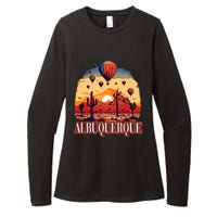 Albuquerque Balloon New Mexico Hot Air Balloon Womens CVC Long Sleeve Shirt