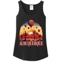 Albuquerque Balloon New Mexico Hot Air Balloon Ladies Essential Tank