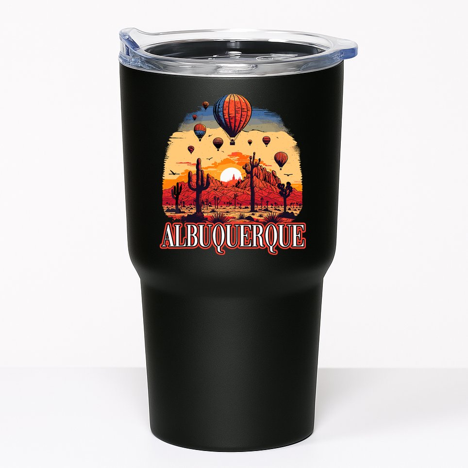 Albuquerque Balloon New Mexico Hot Air Balloon Tumbler