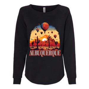 Albuquerque Balloon New Mexico Hot Air Balloon Womens California Wash Sweatshirt