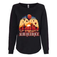 Albuquerque Balloon New Mexico Hot Air Balloon Womens California Wash Sweatshirt