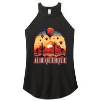 Albuquerque Balloon New Mexico Hot Air Balloon Women's Perfect Tri Rocker Tank