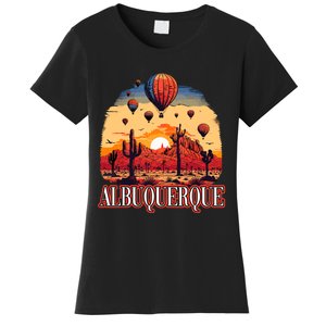 Albuquerque Balloon New Mexico Hot Air Balloon Women's T-Shirt