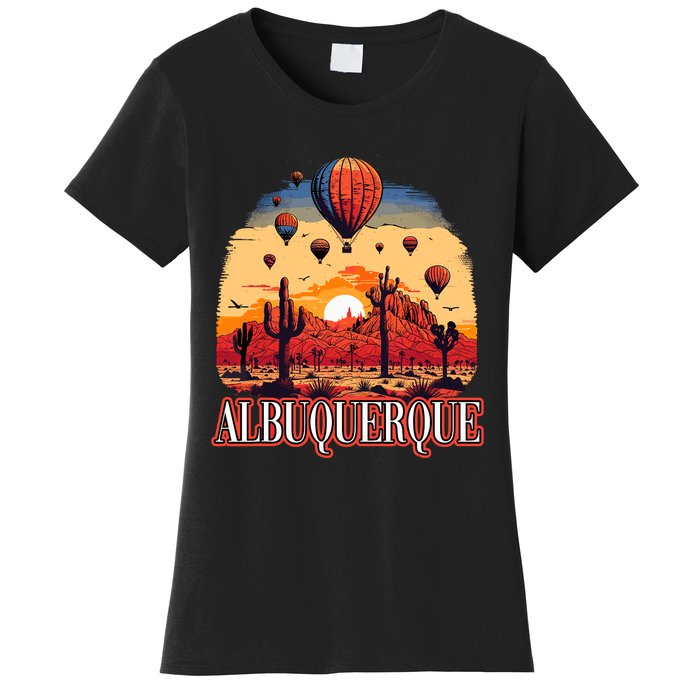 Albuquerque Balloon New Mexico Hot Air Balloon Women's T-Shirt