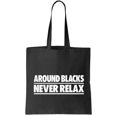 Around Blacks Never Relax Bag