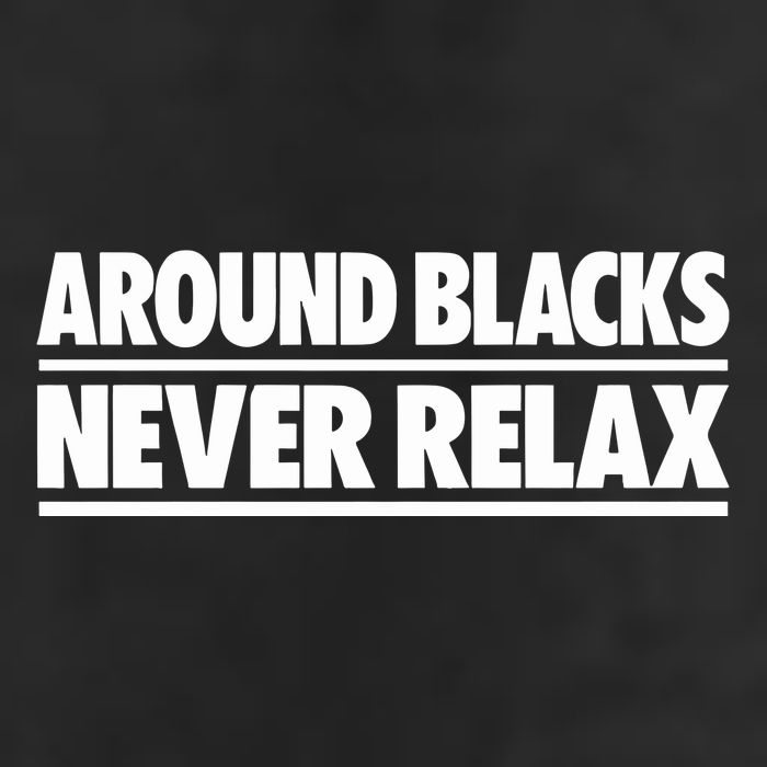 Around Blacks Never Relax Golf Towel