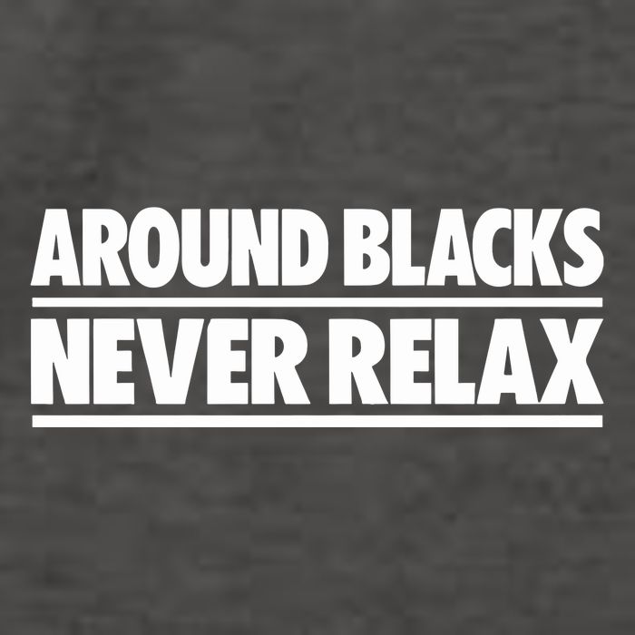 Around Blacks Never Relax Vector Backpack