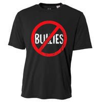 Anti Bullying No Bullies S School Principal Teacher Cooling Performance Crew T-Shirt