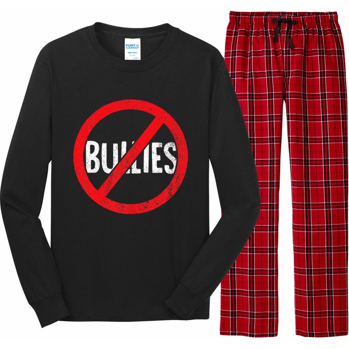 Anti Bullying No Bullies S School Principal Teacher Long Sleeve Pajama Set