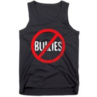 Anti Bullying No Bullies S School Principal Teacher Tank Top