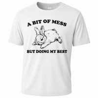 A Bit Of A Mess But Doing My Best Retro Funny Rabbit Performance Shirt