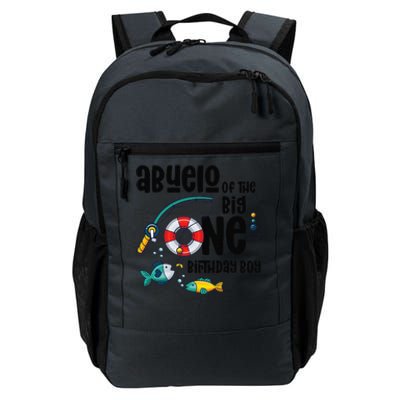 Abuelo Big One 1YearOld Fishing Birthday Daily Commute Backpack