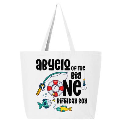 Abuelo Big One 1YearOld Fishing Birthday 25L Jumbo Tote