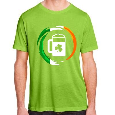 Abstract Beer Of Saint Patrick Day Illustration Gift Adult ChromaSoft Performance T-Shirt