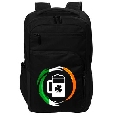 Abstract Beer Of Saint Patrick Day Illustration Gift Impact Tech Backpack