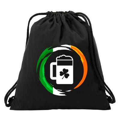 Abstract Beer Of Saint Patrick Day Illustration Gift Drawstring Bag