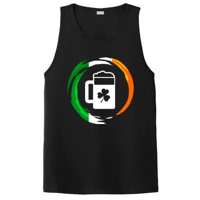 Abstract Beer Of Saint Patrick Day Illustration Gift PosiCharge Competitor Tank