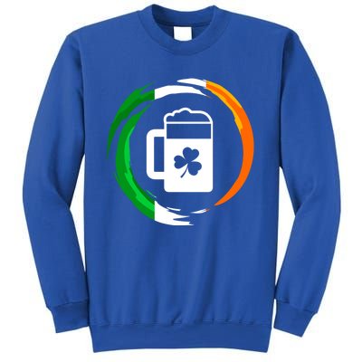 Abstract Beer Of Saint Patrick Day Illustration Gift Sweatshirt