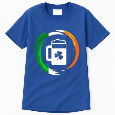 Abstract Beer Of Saint Patrick Day Illustration Gift Tall T-Shirt