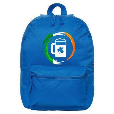 Abstract Beer Of Saint Patrick Day Illustration Gift 16 in Basic Backpack