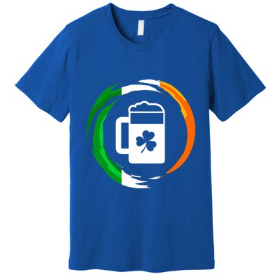 Abstract Beer Of Saint Patrick Day Illustration Gift Premium T-Shirt