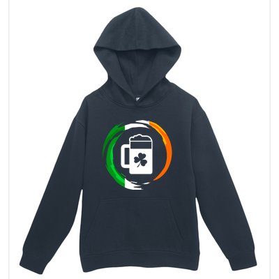 Abstract Beer Of Saint Patrick Day Illustration Gift Urban Pullover Hoodie