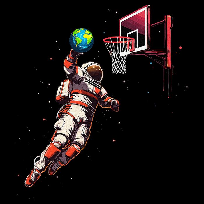 Astronaut Basketball Outer Space Gifts Space Backpack