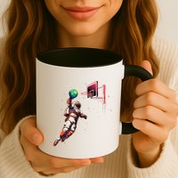 Astronaut Basketball Outer Space Gifts Space Mug