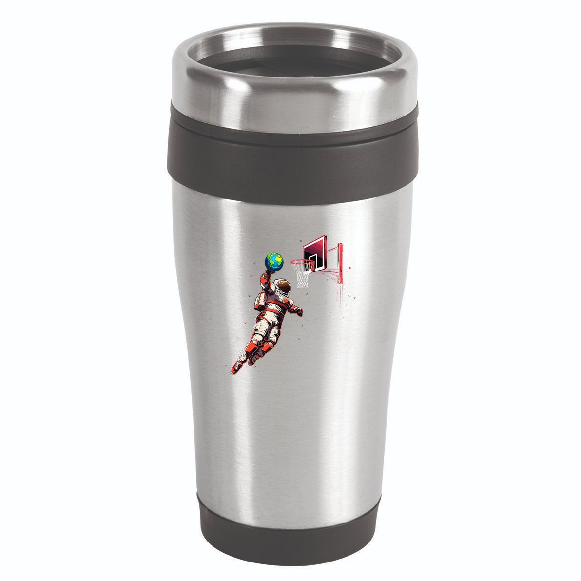 Astronaut Basketball Outer Space Gifts Space 16oz Travel Tumbler