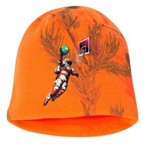 Astronaut Basketball Outer Space Gifts Space Kati - Camo Knit Beanie