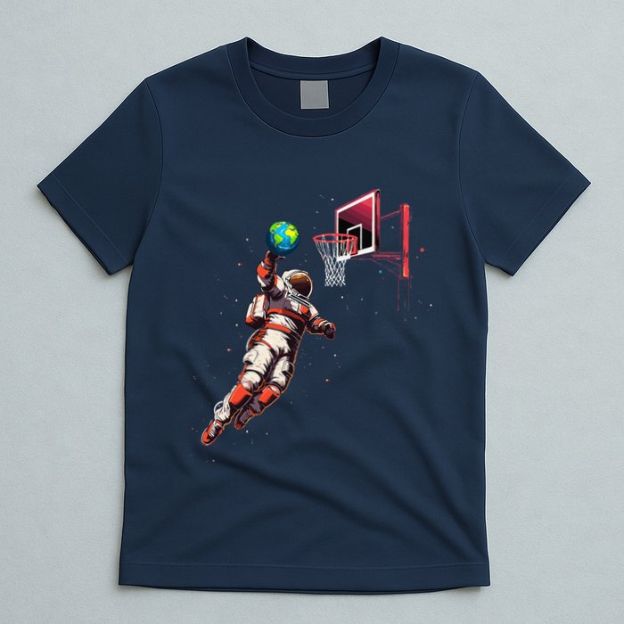 Astronaut Basketball Outer Space Gifts Space T-Shirt