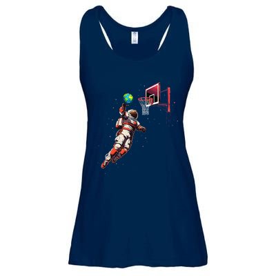 Astronaut Basketball Outer Space Gifts Space Ladies Essential Flowy Tank