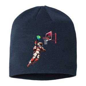 Astronaut Basketball Outer Space Gifts Space Sustainable Beanie