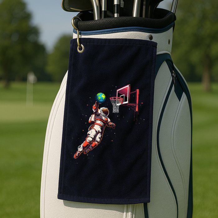 Astronaut Basketball Outer Space Gifts Space Golf Towel