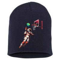 Astronaut Basketball Outer Space Gifts Space Short Acrylic Beanie