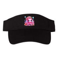 Adorable Baby Octopus Underwater Flower Coral Fish Ocean Sea Valucap Bio-Washed Visor