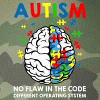 Autism Brain Operating System Legacy Tie Dye Trucker Hat