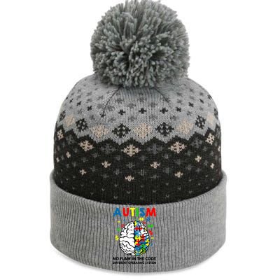 Autism Brain Operating System The Baniff Cuffed Pom Beanie