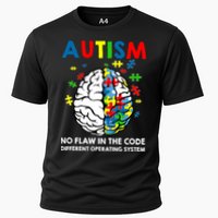 Autism Brain Operating System Cooling Performance Crew T-Shirt