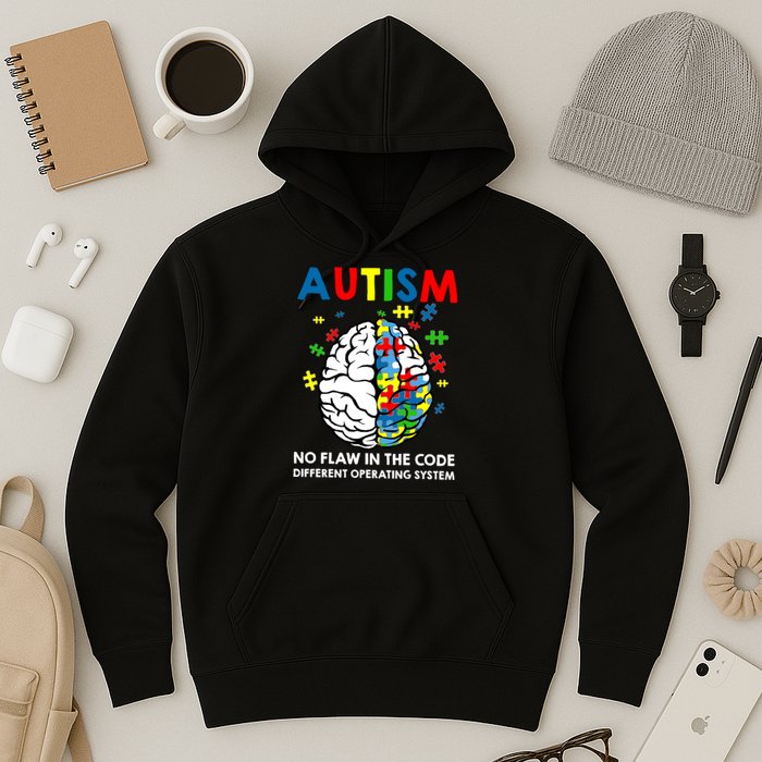 Autism Brain Operating System Hoodie