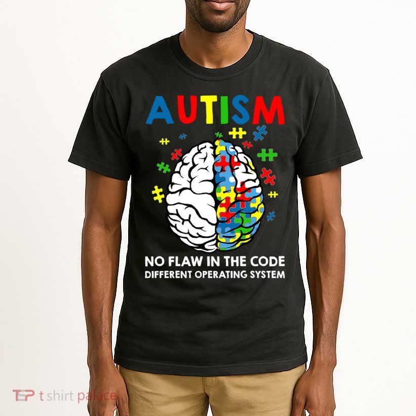 Autism Brain Operating System Tall T-Shirt